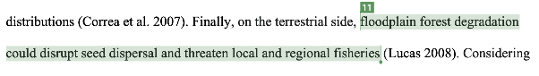 A screenshot of a passage shows that Turnitin has highlighted 65% of the passage in green