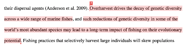 A screenshot from a Turnitin report with 50% of the text highlighted in red