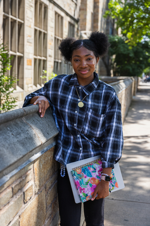 Empowered young woman, ready for opportunity