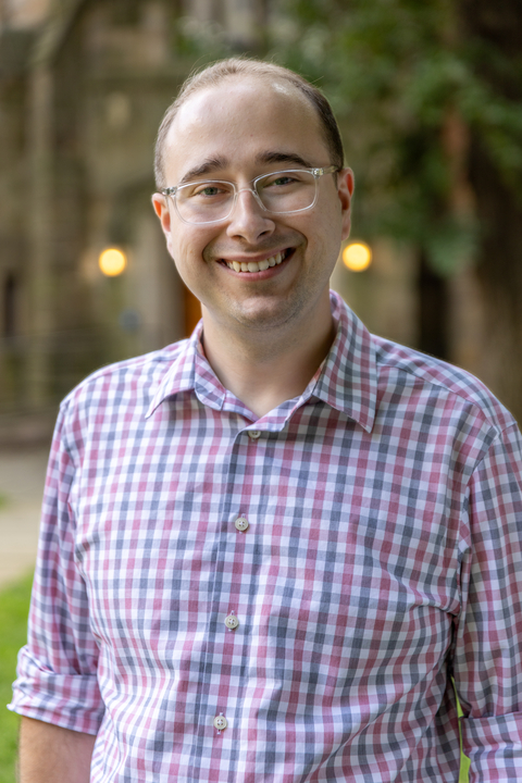 Headshot of Taylor Dover, McDougal Graduate Teaching Fellow