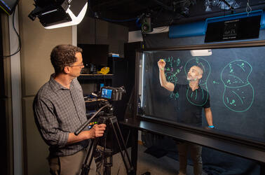 ND Studios Install Lightboard for Lecture Recording, News