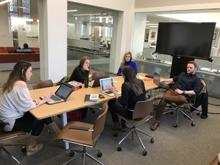 Students in peer-review group
